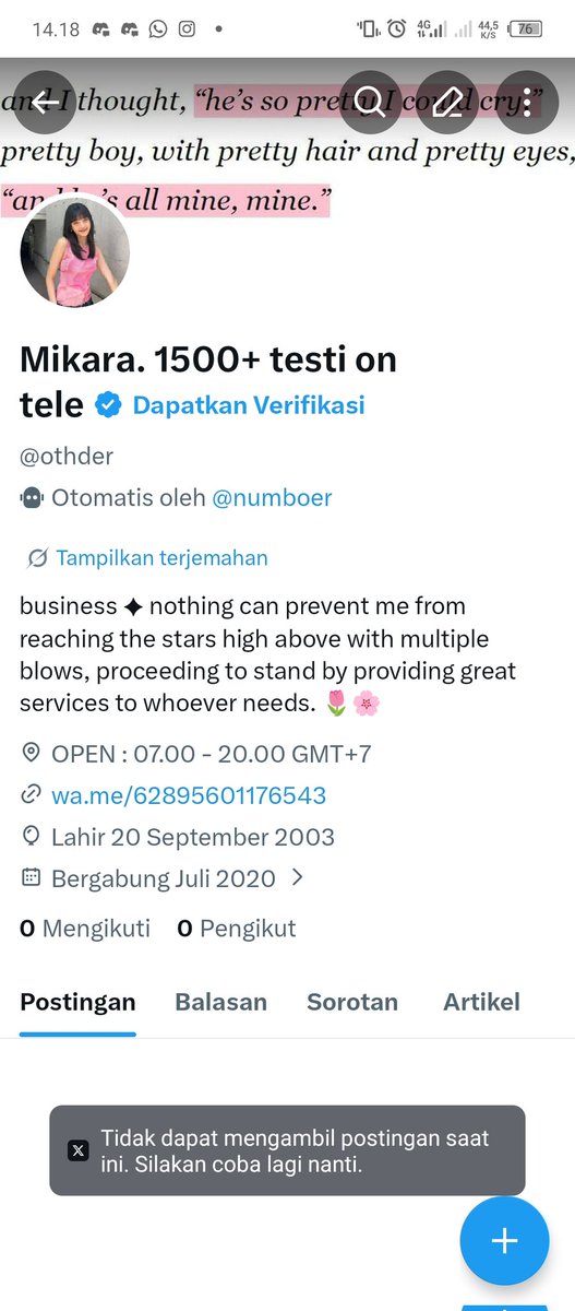 mikara tweet media