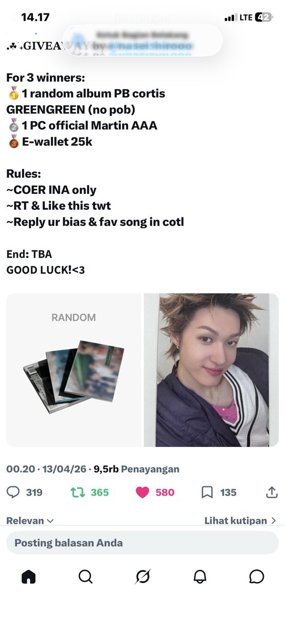 tharieen's tweet photo. @naseishirooo @edmartboi kakk aku izin ikutann, wyl🥹🍅 bias aku seonghyeon &amp;&amp; my fav song cotl era adalah Whay You Want⭐️ https://t.co/TcUT48FGMN