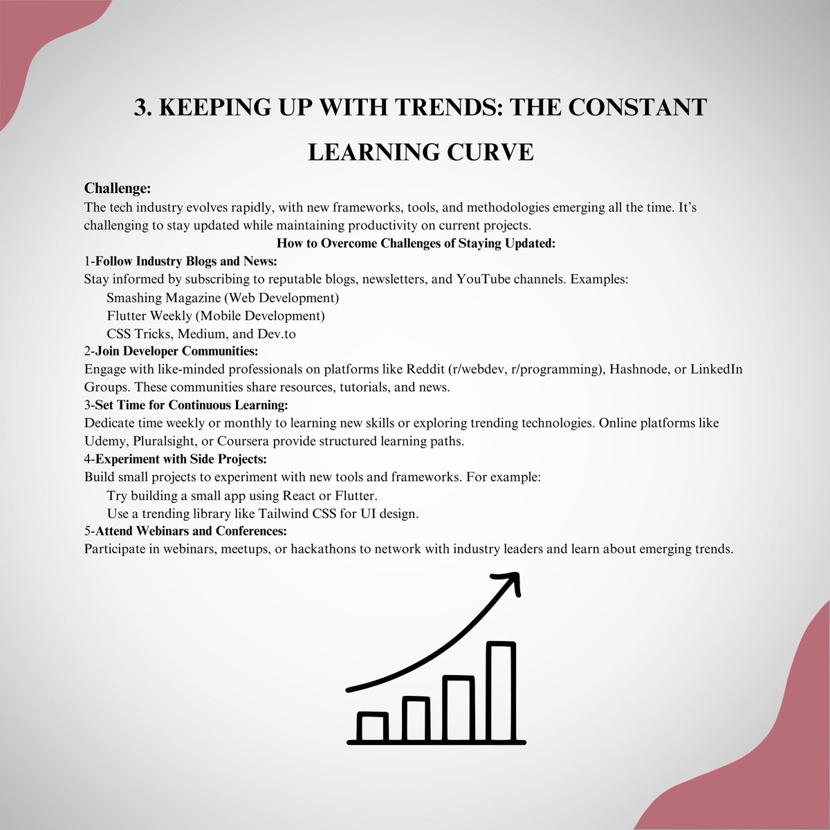 ayeshappdev's tweet image. Every developer faces these 5 walls 🧱
All of them are solvable. Day 25 — sharing what actually works. 👇
💬 Which one is YOUR current fight?
#FlutterDev #DeveloperLife #CodingTips #ayeshappdev
