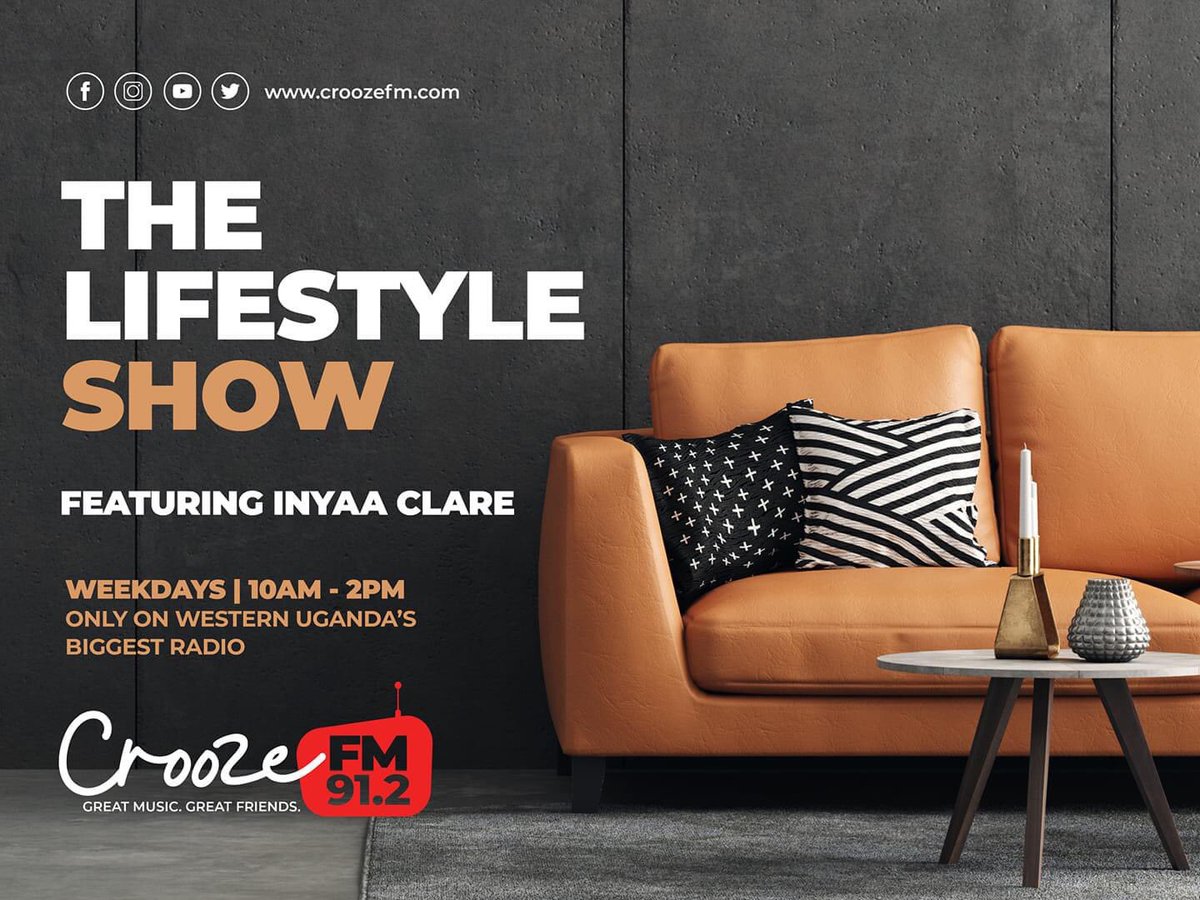 912CroozeFM's tweet image. How was your weekend my Darlings?
#CFMLifestyle with @Inyaaclare🥰 is back with great energy, great vibes and great conversations🤗

Stream🌍croozefm.com/stream 

#CroozeFM 
#Mbarara