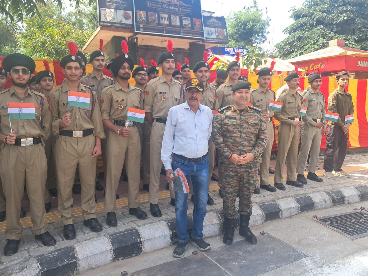 NCC GP HQS JAMMU tweet media