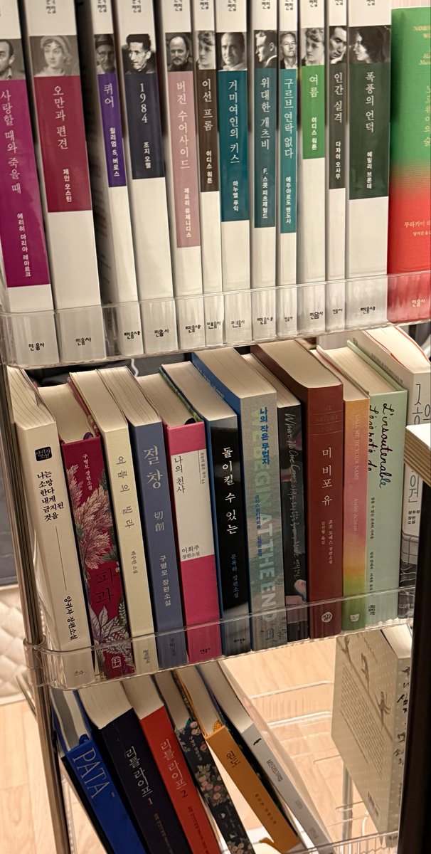 haxeeon's tweet image. #RT이벤트
#rt + #follower

추첨을 통해 한 분께 제 책장에 있는 책 중 랜덤으로 한 권을 보내드립니다

일회성 팔 X, 20 참저삭

• 04/13 ~ 04/20

#독서계 #문학계 #책 #소설 #시집