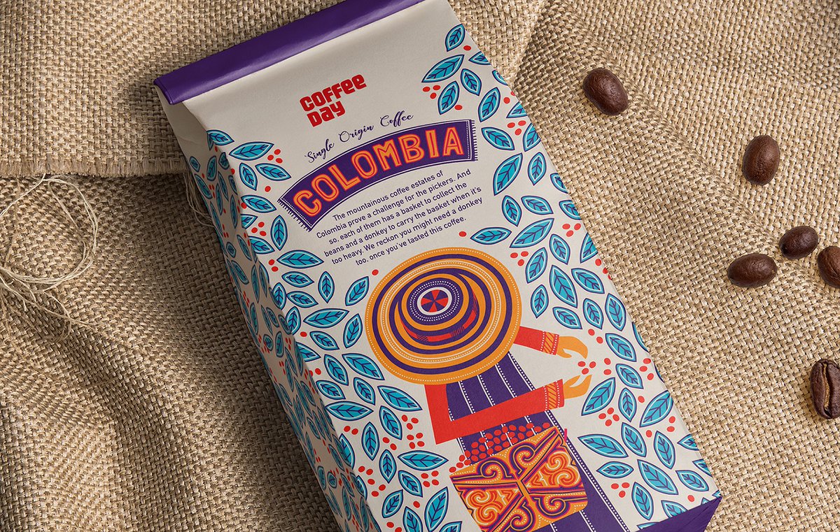 packagings's tweet image. #Coffee Day's Single Origin range tackles a familiar packaging challenge: how to celebrate individuality across a collection while keeping the family legible on shelf. 

#packagingdesign by Aparna Badgandi