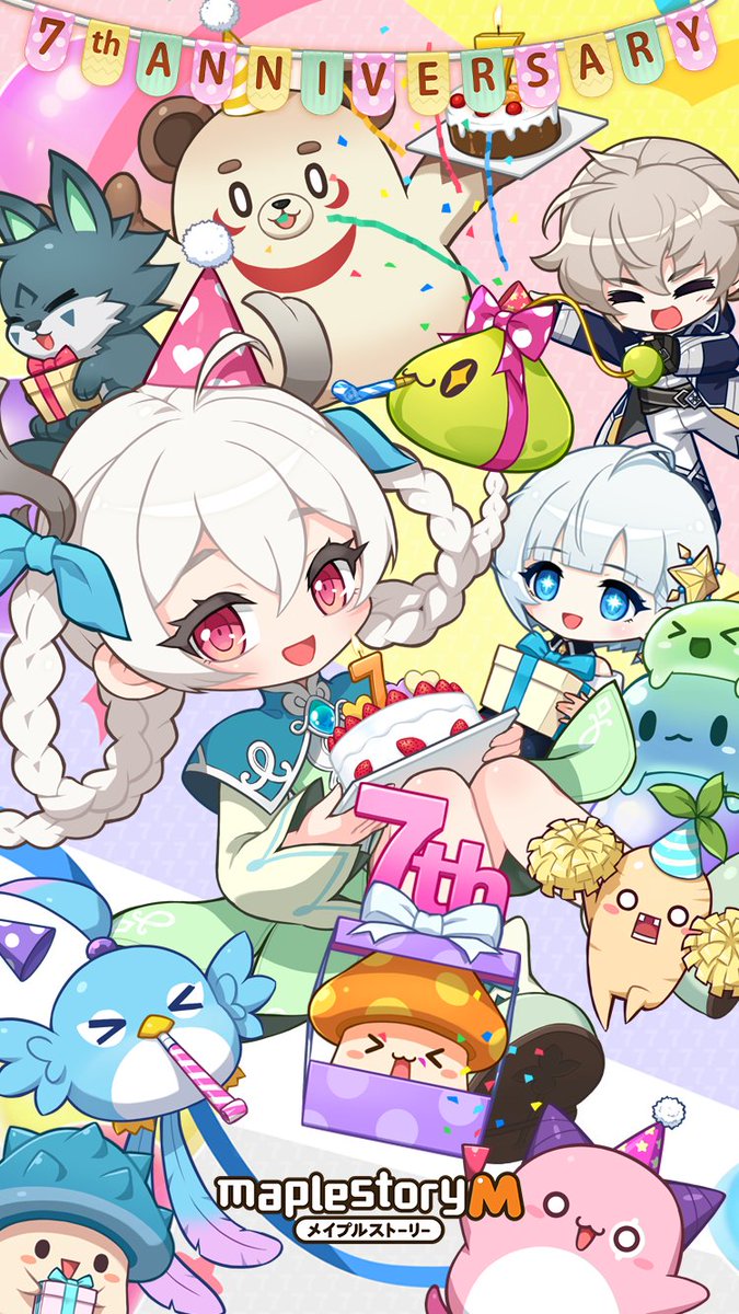 メイプルストーリーM tweet media