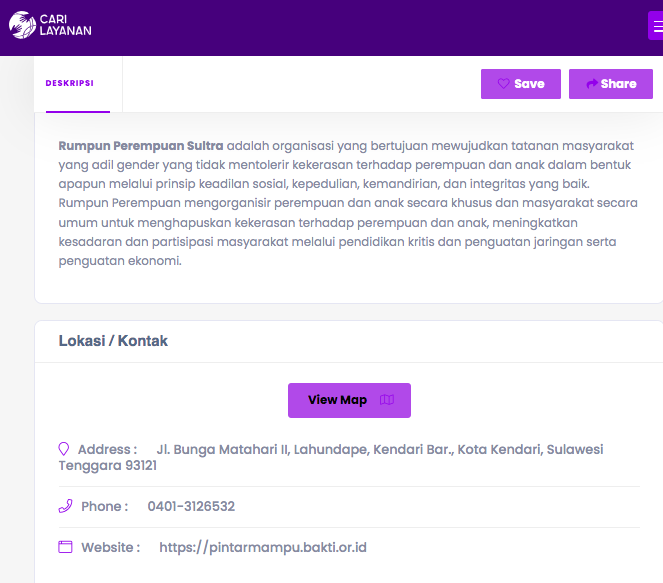 SistersInDanger's tweet photo. @carilayanan SULAWESI TENGGARA

Korban kekerasan terhadap perempuan atau anak? Kamu tidak sendiri. Segera cari pertolongan profesional, hubungi lembaga2 di poster 👇 

Provinsi lain cek di https://t.co/5l411IL8R6 @carilayanan. Bantu RT &amp; like ya, makasih 🙏 https://t.co/OrQnUUDmKk