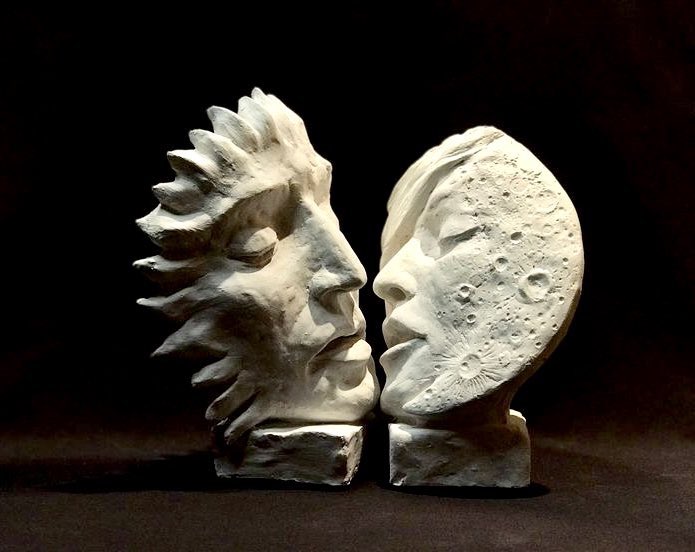 the sun and moon as "one of the oldest lovers"
By Sergei Gorobets