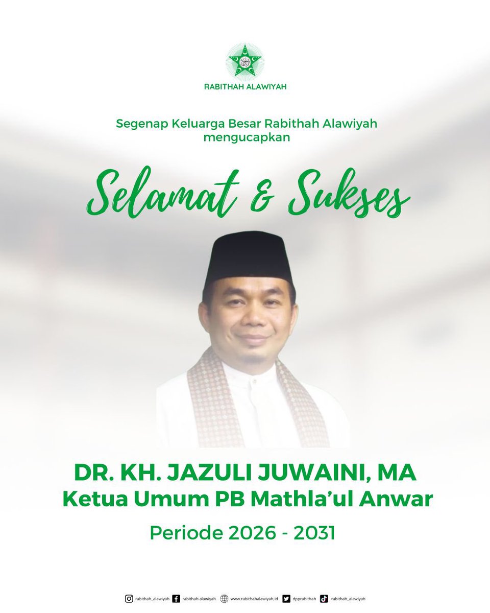 Rabithah Alawiyah Official tweet media