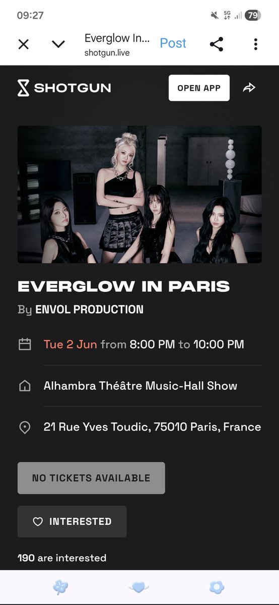 EVERGLOW IN PARIS //02.06 2026 tweet media