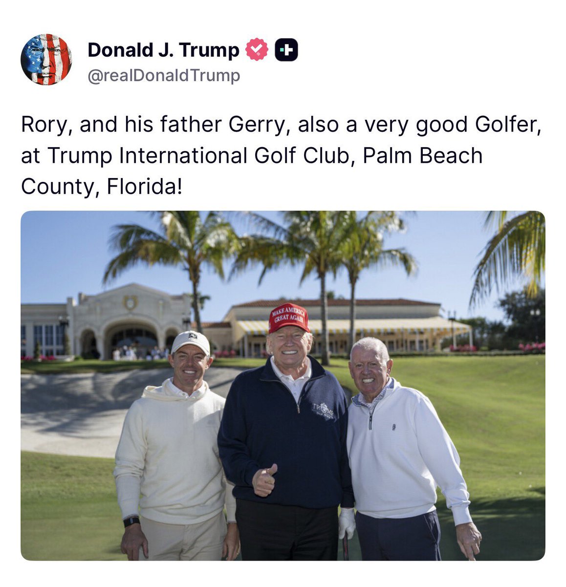 STORM_RIDER01's tweet photo. Runs in the family ⛳️ https://t.co/I8CVUkhjBq