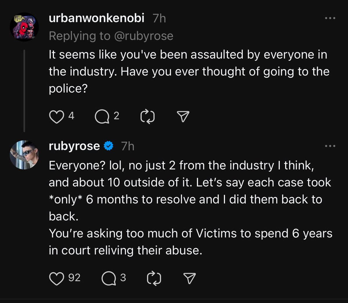 Caroline tweet media