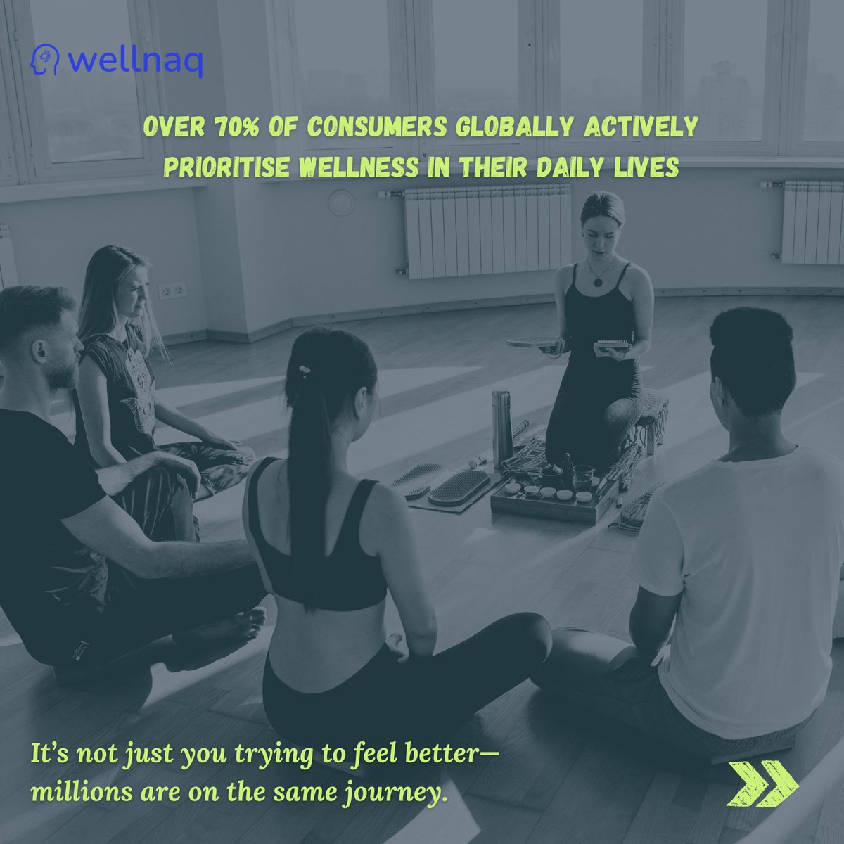 wellnaq's tweet image. More people than ever are making their well-being a priority.

Looking after your mind, body, and energy is becoming part of everyday life — and support is more accessible than ever.

#wellness #wellbeing #mentalhealth #selfcare #health #wellnaq #holistichealth #wellnessjourney