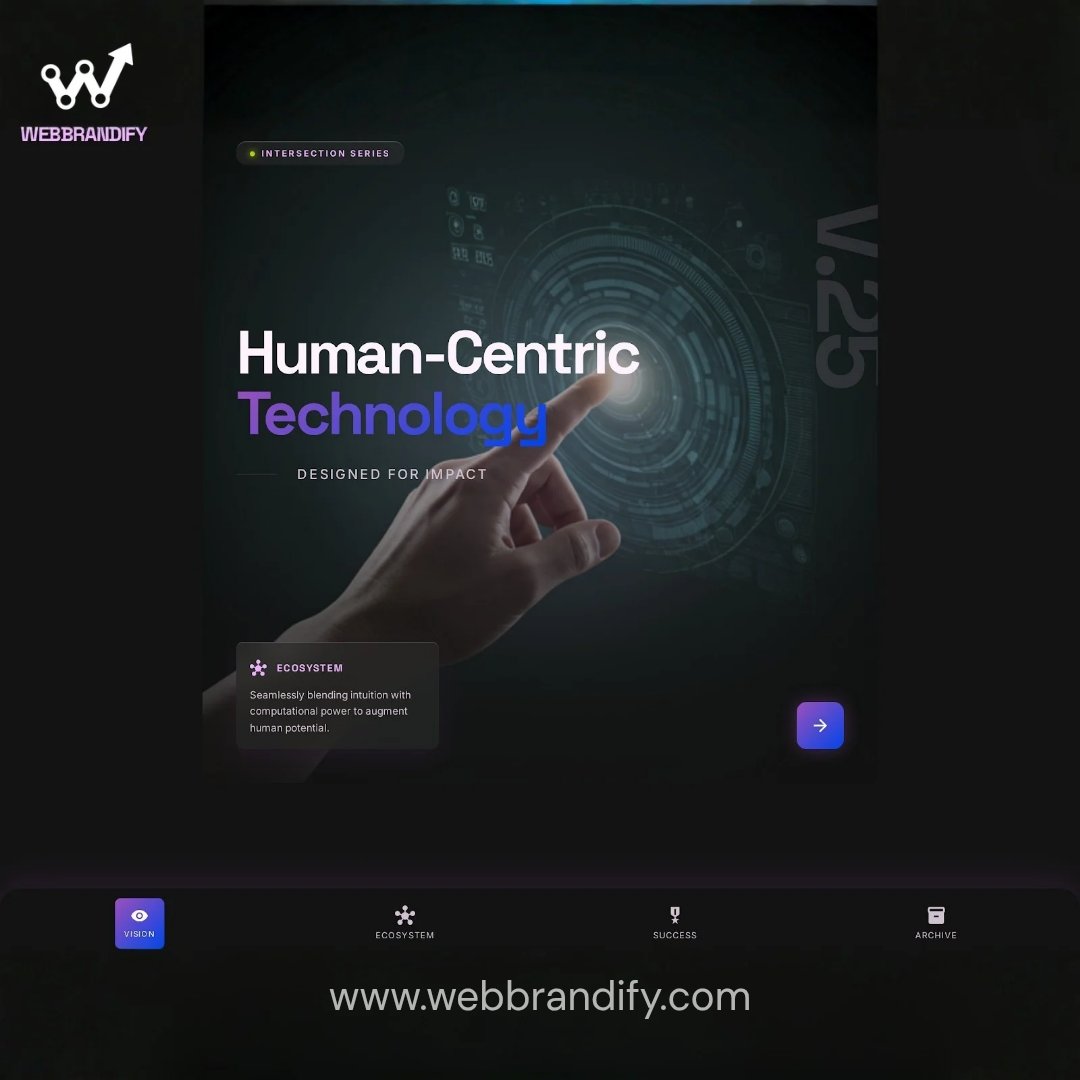 webbrandify's tweet image. Human-Centric Technology: Designed for Impact. 🛠️

​With 4.2k+ assets and a #1 global rank, we’re redefining what it means to lead in the digital age. Explore the Archive and see how we’re bridging the gap between design and synthetic environments.

​Dive into the vault:
#website