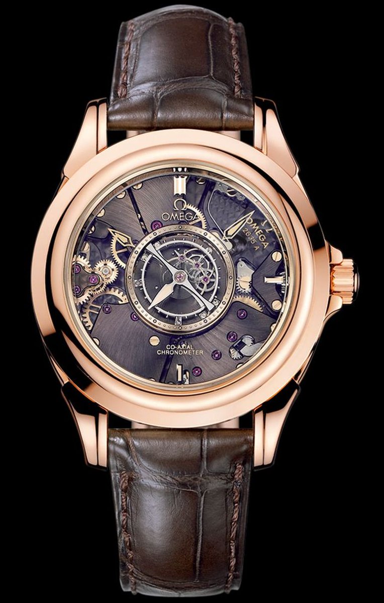 Rory McIlroy wore an Omega De Ville Tourbillon after winning at Augusta last night