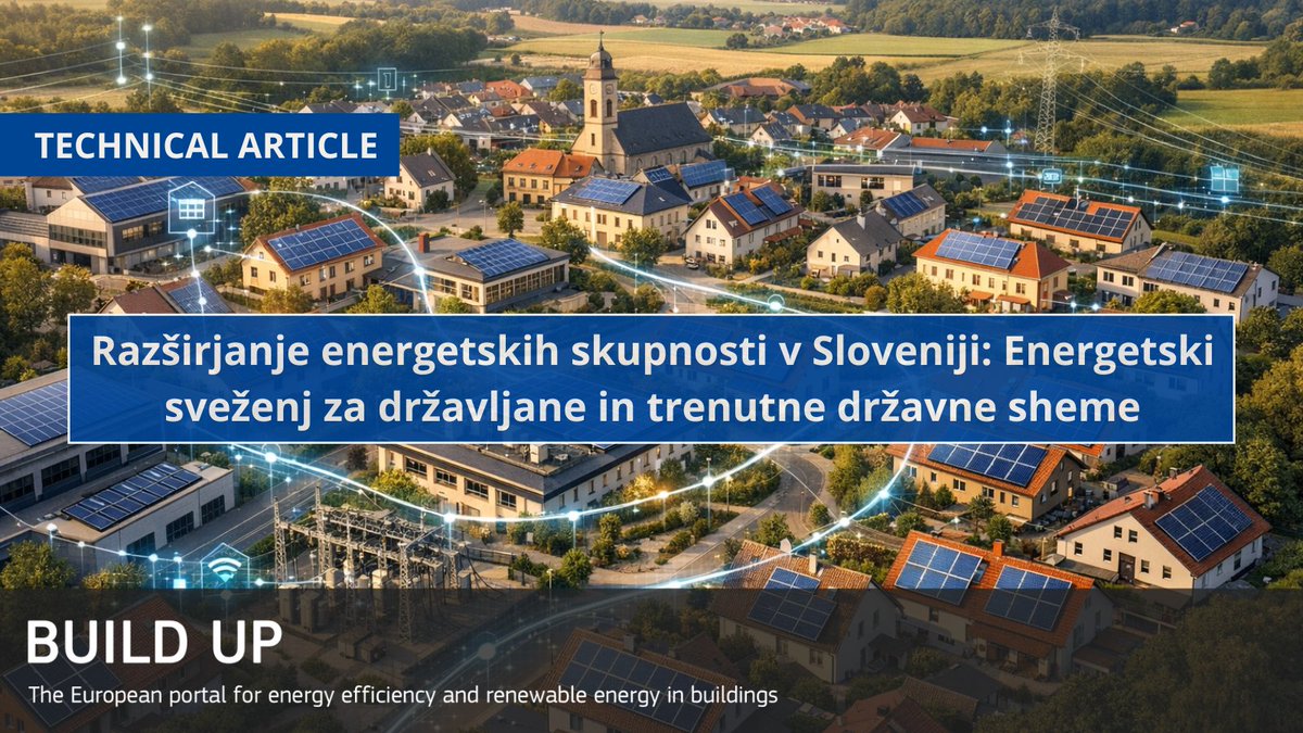 EU_BUILDUP's tweet image. Scaling energy communities in Slovenia

This article explores how EU legislation and Slovenia’s national framework are shaping the future of citizen-led energy systems.

Read it here👉build-up.ec.europa.eu/sl/resources-a…

#EnergyEfficiency #Sustainability #BUILDUP