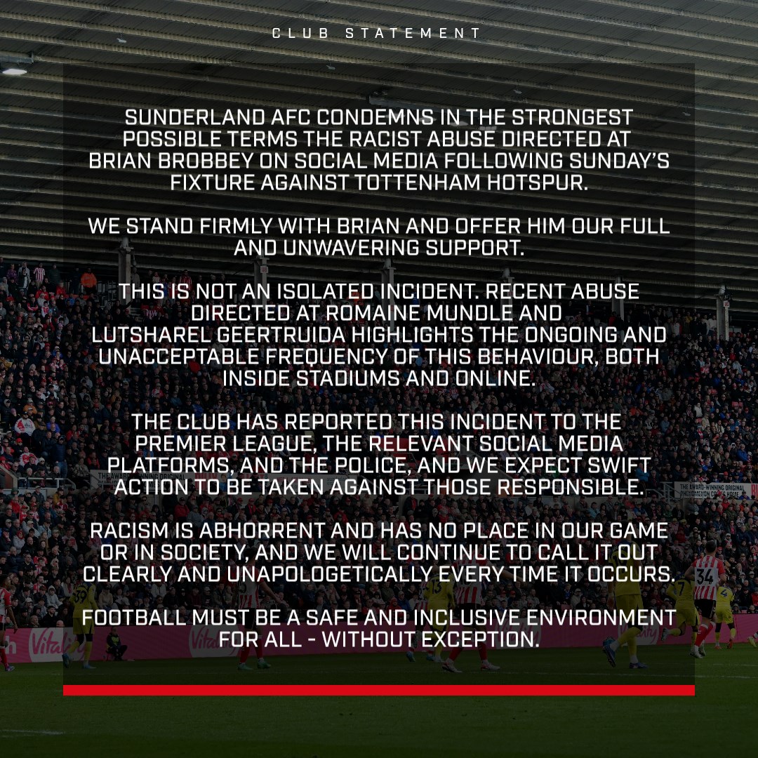 Sunderland AFC tweet media
