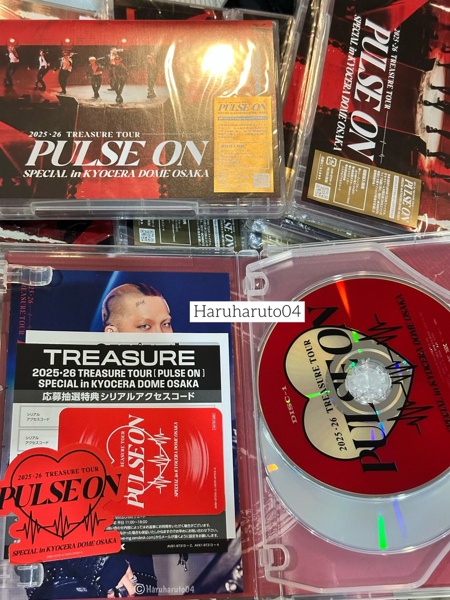 พร้อมส่ง [LOVE PULSE] SPECIAL IN KYOCERA DOME OSAKA ❤️‍🔥

• DVD &amp; Blu-ray 2100 THB
(ได้ของครบ photocards+serial code)

• serial codeยังลุ้นcall sign ได้อยู่นะคะจนถึง 14/04 

สนใจสอบถามเพิ่มเติมในเดมได้ค่ะ #ตลาดนัดtreasure #ตลาดนัดเด็กสมบัติ