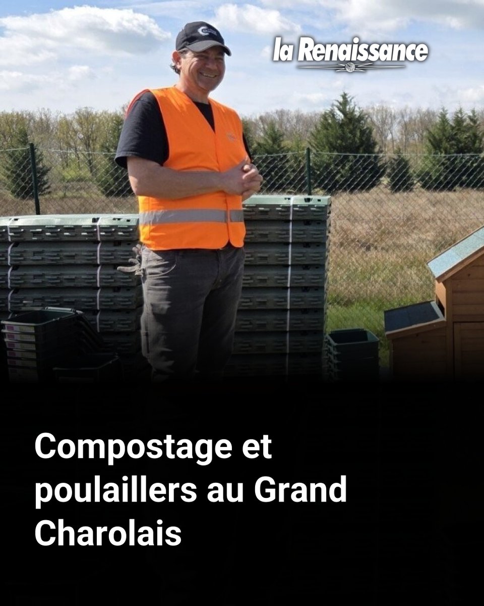 Paray-le-Monial : sensibilisation et distribution de bacs à compostage au Grand Charolais, sur le site de Bon Vin.
➡️ l.larenaissancehebdo.fr/oTh