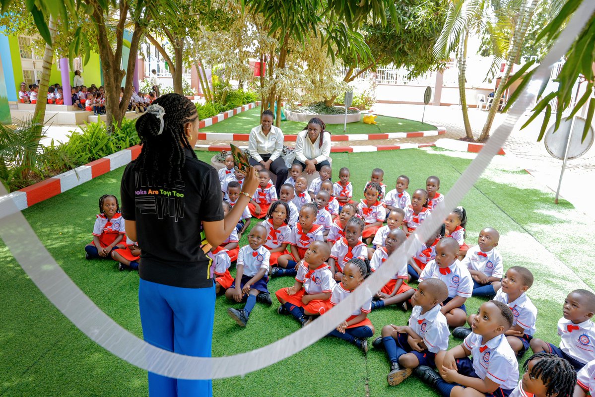 NancyAtukunda's tweet image. On behalf of The Book Drive Store, I had the pleasure of collaborating with Kids Kingdom Kindergarten Namugongo to plan and bring their DEAR Day (Drop Everything and Read) Book Week to life.

#DEARDay #DropEverythingAndRead #BookWeek #ReadingCulture #EarlyChildhoodEducation