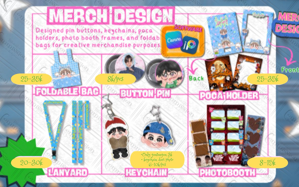 ﾟCommis design freebies •Diharap membaca Alt di bawah^^