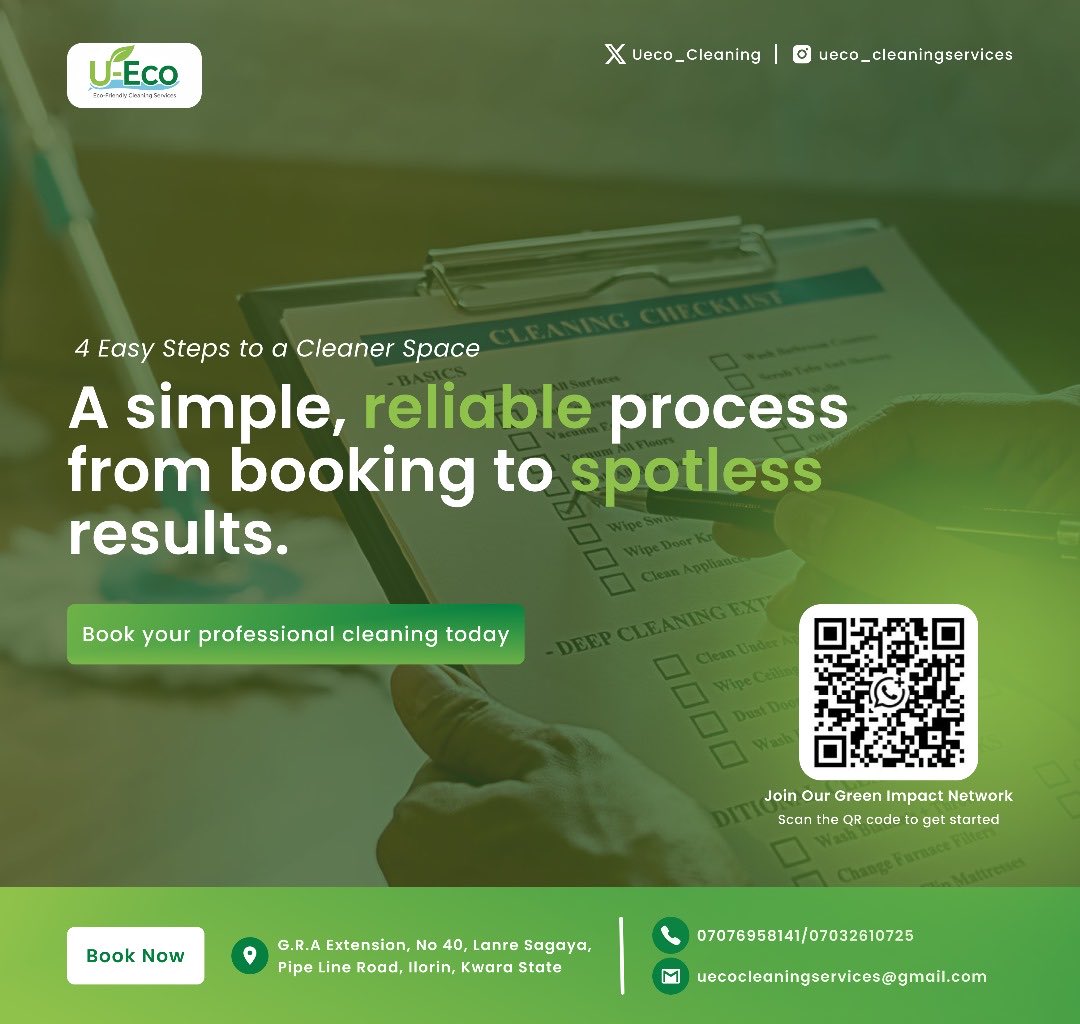 U-Eco Cleaning Services tweet media