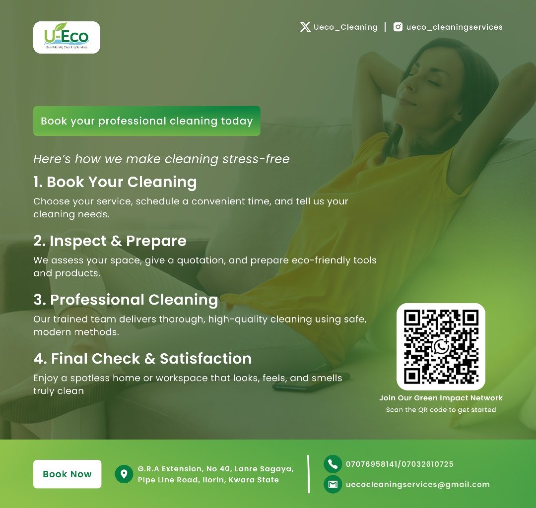 U-Eco Cleaning Services tweet media