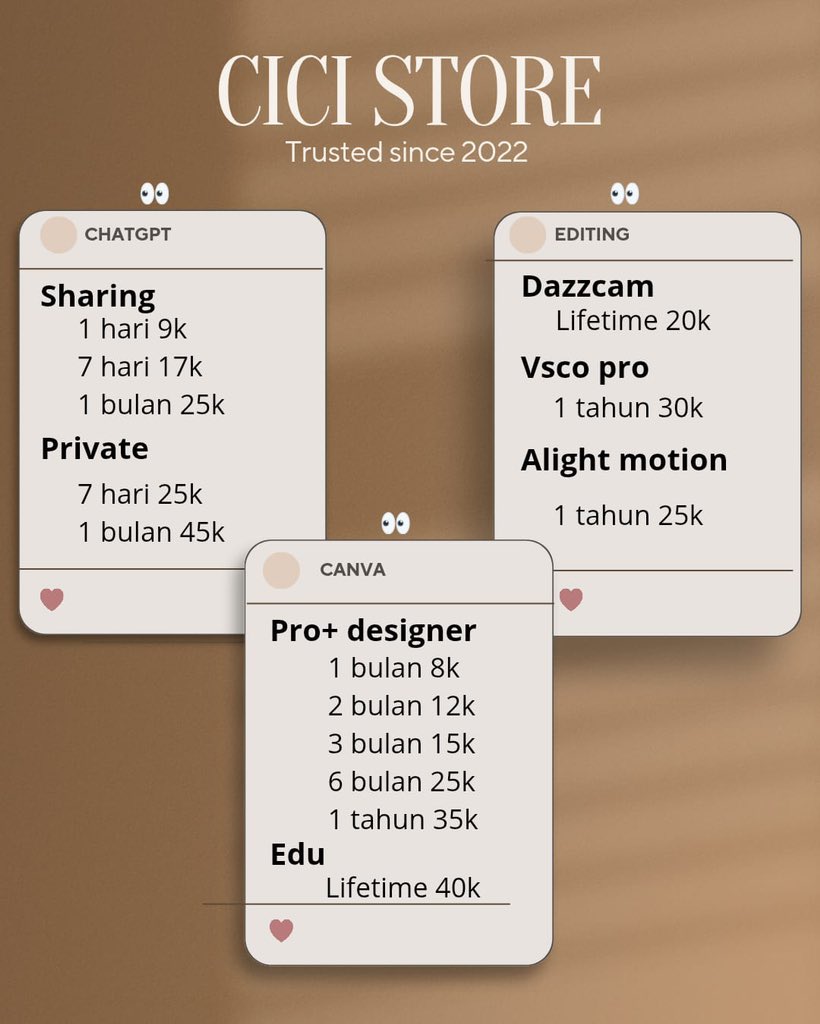 Cici wa fast respon tweet media