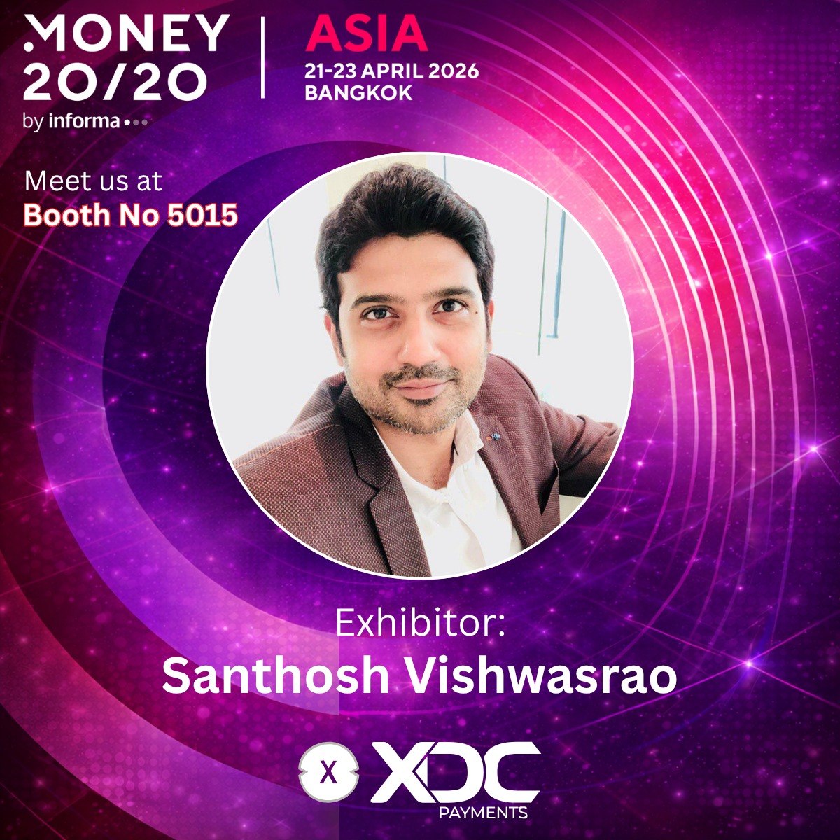 Santosh_r_v's tweet image. I will be at @money2020 Asia demonstrating #XDCPayments
Let’s talk stablecoins, on-chain settlement, cross-border, trade-finance, future of payments &amp;amp; more. Booth - 5015 
@riteshkakkad @atulkhekade @GapuzJoana26179 
@REDausen 

#Payments #Web3‌‌