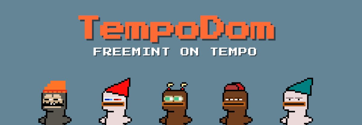 TempoDom's tweet photo. 3,000 pixel homies just dropped on @tempo

TempoDom is LIVE and it's FREE to mint 👀
Max 2 per wallet first come first served

Grab yours → https://t.co/eyU1EINqhG https://t.co/H0ZbWxdHzS