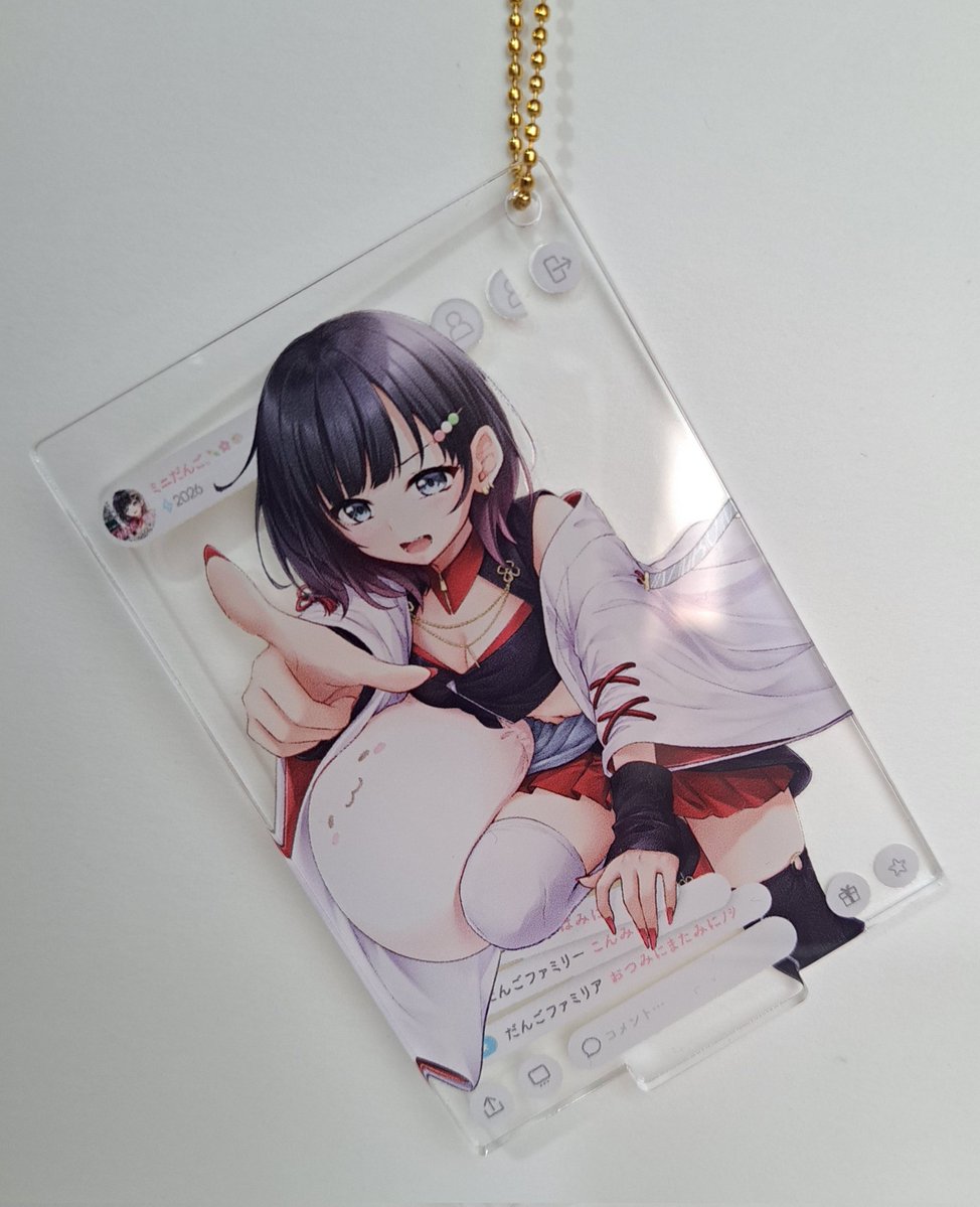 ミニだんご。🍡🌸🎨Vの姿 tweet media