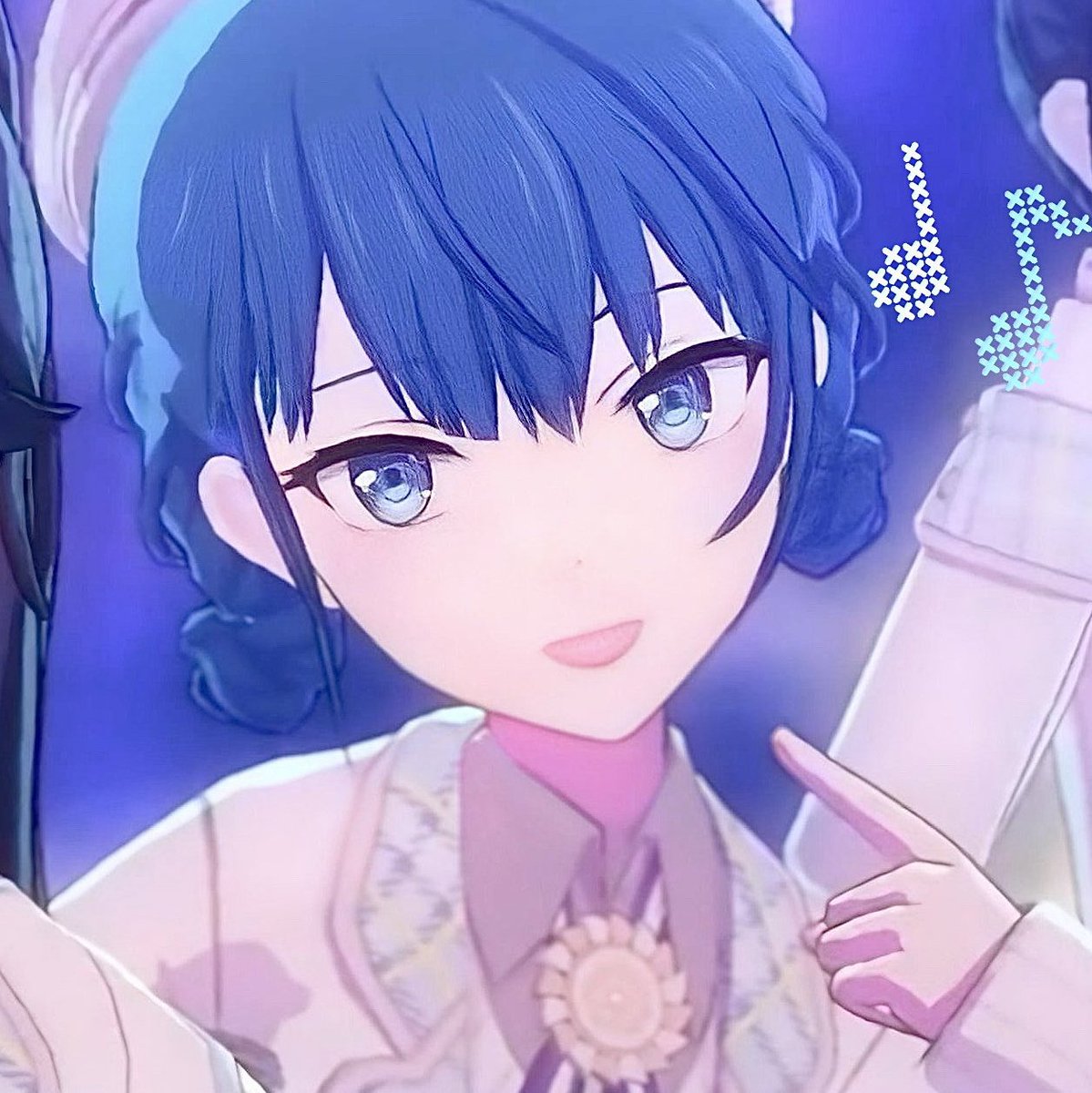 harukaitchi's tweet image. "who wants to kiss memi?" 
Haruka: