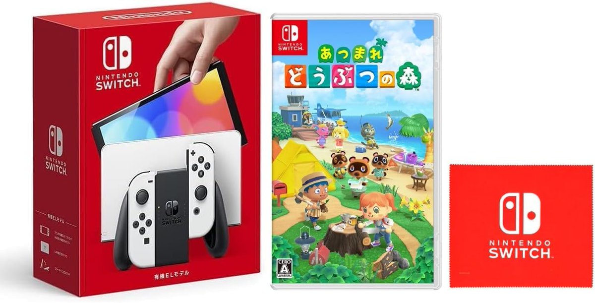 Nintendo Switch(有機ELモデル)セット予約開始⚡️ Amazon ✓トモダチ