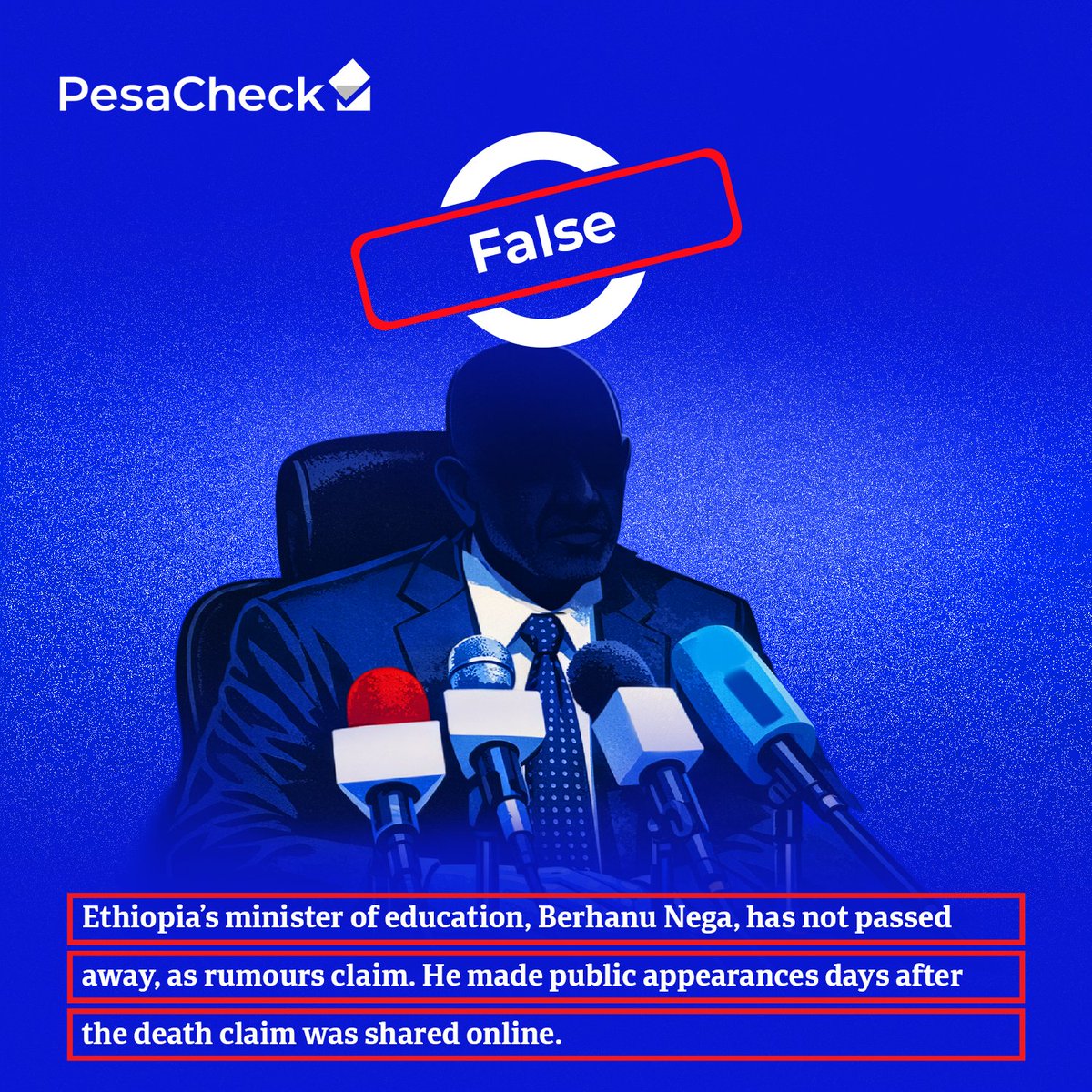 PesaCheck tweet media