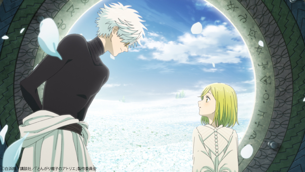 tongari_anime's tweet photo. ━━━━━━━━━━━━━━━━━
TVアニメ「#とんがり帽子のアトリエ」
　　　　絶賛放送&配信中💫
━━━━━━━━━━━━━━━━━

毎週月曜23:00より、
TOKYO MXほかにて放送・配信中📺

Netflix・ABEMAでは1週間先行して第3話まで配信中！

https://t.co/VqWxtzXmRb

ぜひご覧ください🪶˖ ࣪ ⊹

#WitchHatAtelier
