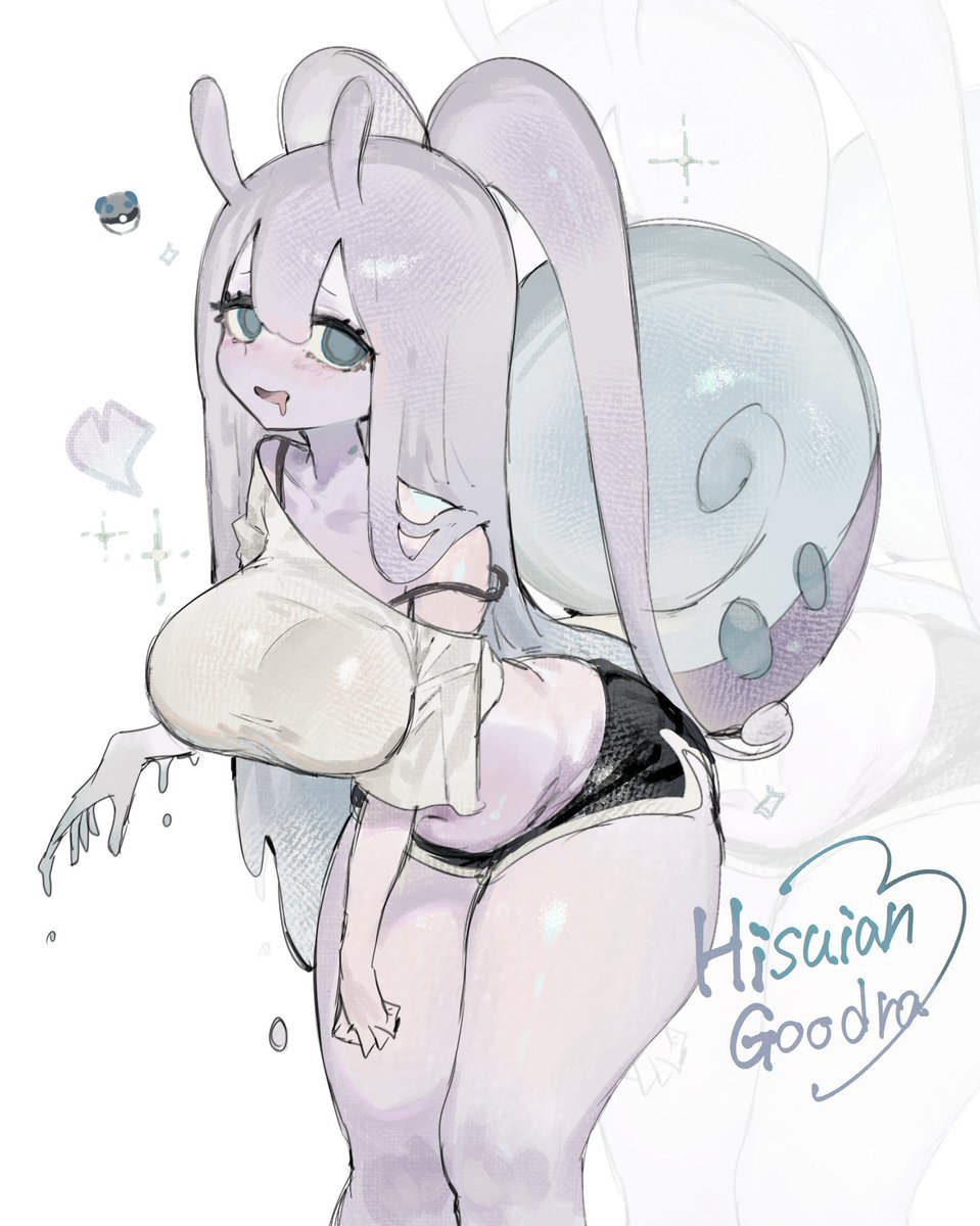 Hisuian Goodra💜💙🩶