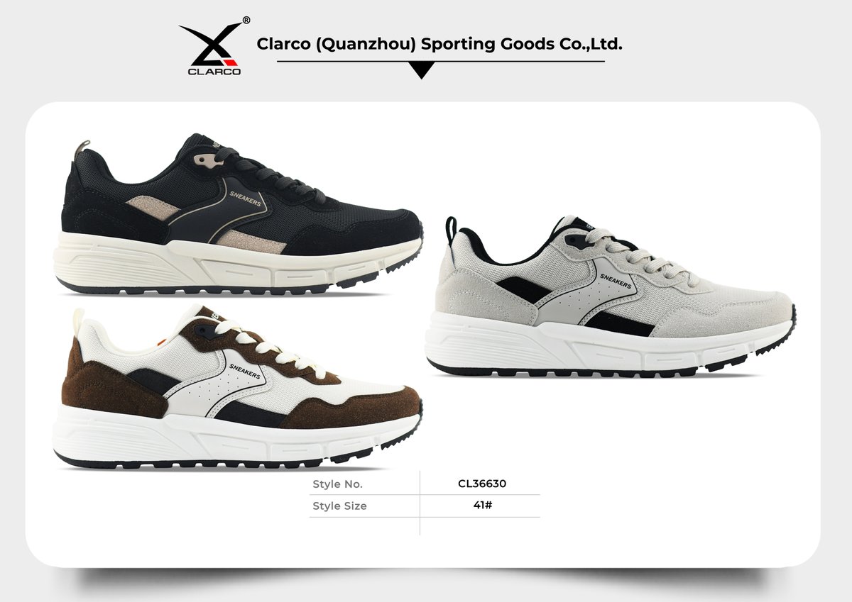 clarcoalex's tweet image. Sneaker Updated: sportshoesfactory.com Want to learn more? Please PM or contact me at sales01@clarco.com

Need to know more or having your OEM/ODM styles, please contact WhatsApp: +8615959997863

#Sneakers #Shoes #Footwear #Sourcing #FootwearSourcing #Procurement #OEM #ODM