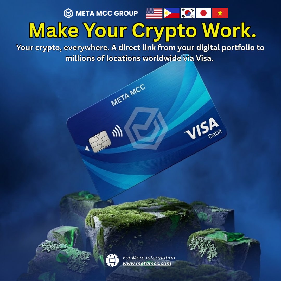 MetaCardGlobal's tweet photo. Start using your crypto for fast, reliable everyday transactions.

Apply now:
📷 https://t.co/UqOIVmToet
Join our Telegram:
📷 https://t.co/QeuSyuxuTk https://t.co/yenHRoiS6f