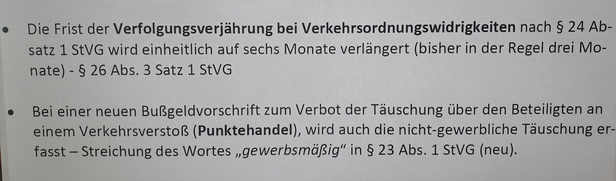 mumnetter's tweet photo. EIL!!! EIL!!! EIL!!! Da will man uns klammheimlich wieder was unterschieben. Straßenverkehrsgesetz: Änderung der Verjährungsfrist bei Verkehrsdelikten von 3 Monaten auf 1/2 Jahr. Bundesrat tagt am 8.Mai dazu. #Straßenverkehrsgesetz #StVG #StVGParagraph24 #Verjährung https://t.co/w0YrSXXNws