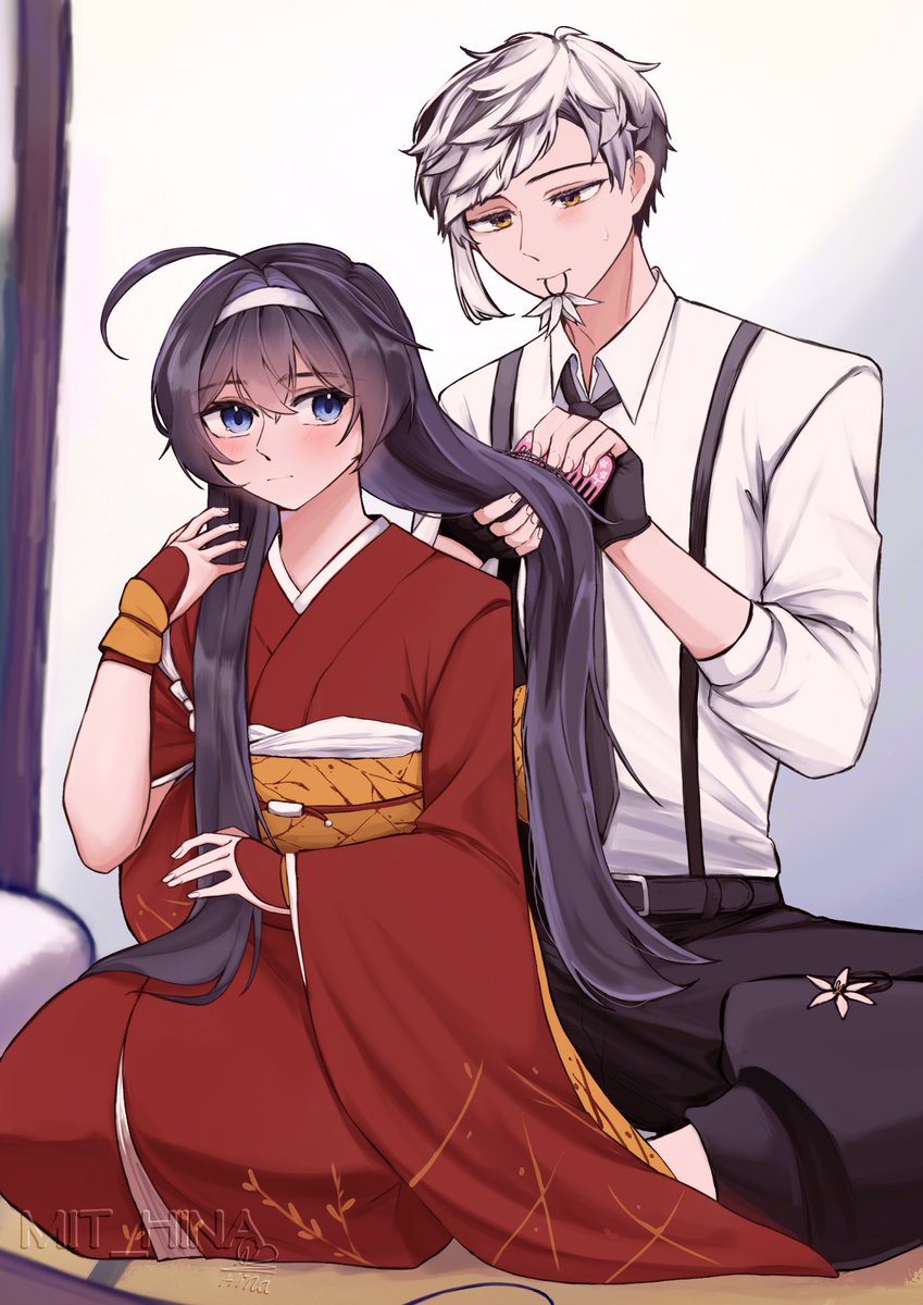 #AtsuKyou #敦鏡 
🐯🐰