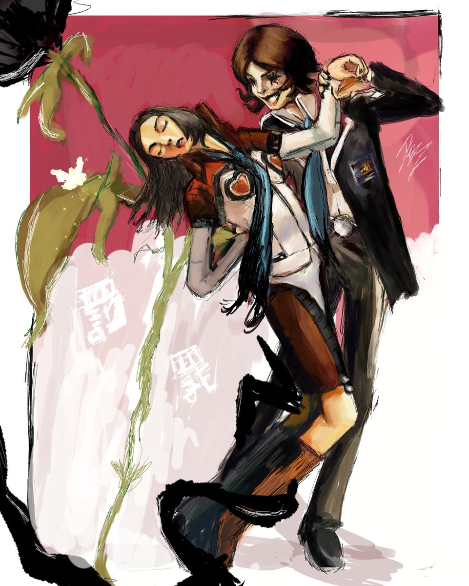 denzpfmf's tweet image. #persona2 #p2 #Persona
persona2 art, I’ve done this past year :)&amp;gt; 

also.. play persona 2 already