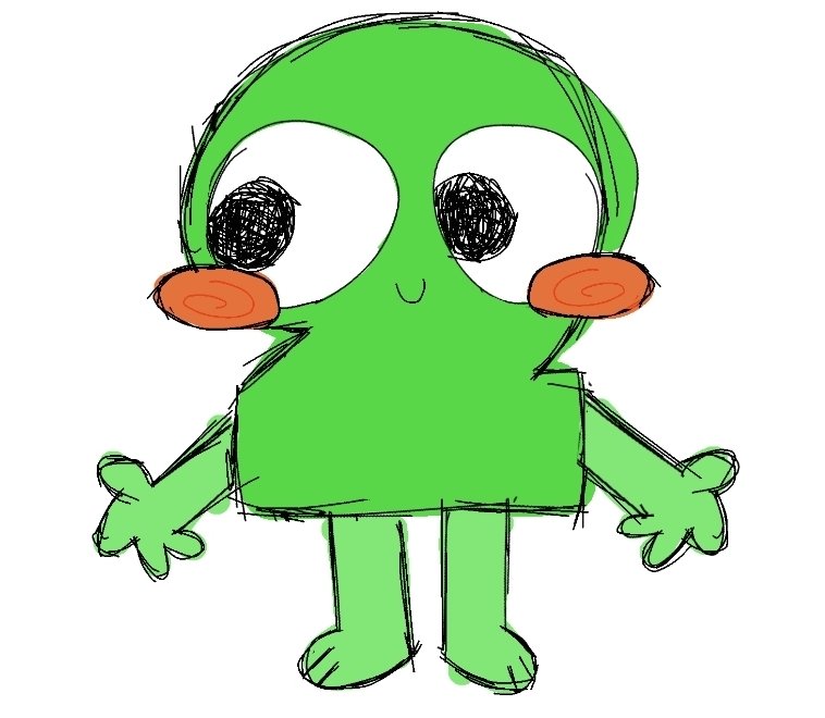 Green lizard with a purple party hat tweet media