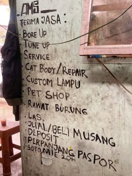 Open jasa adu mekanik.