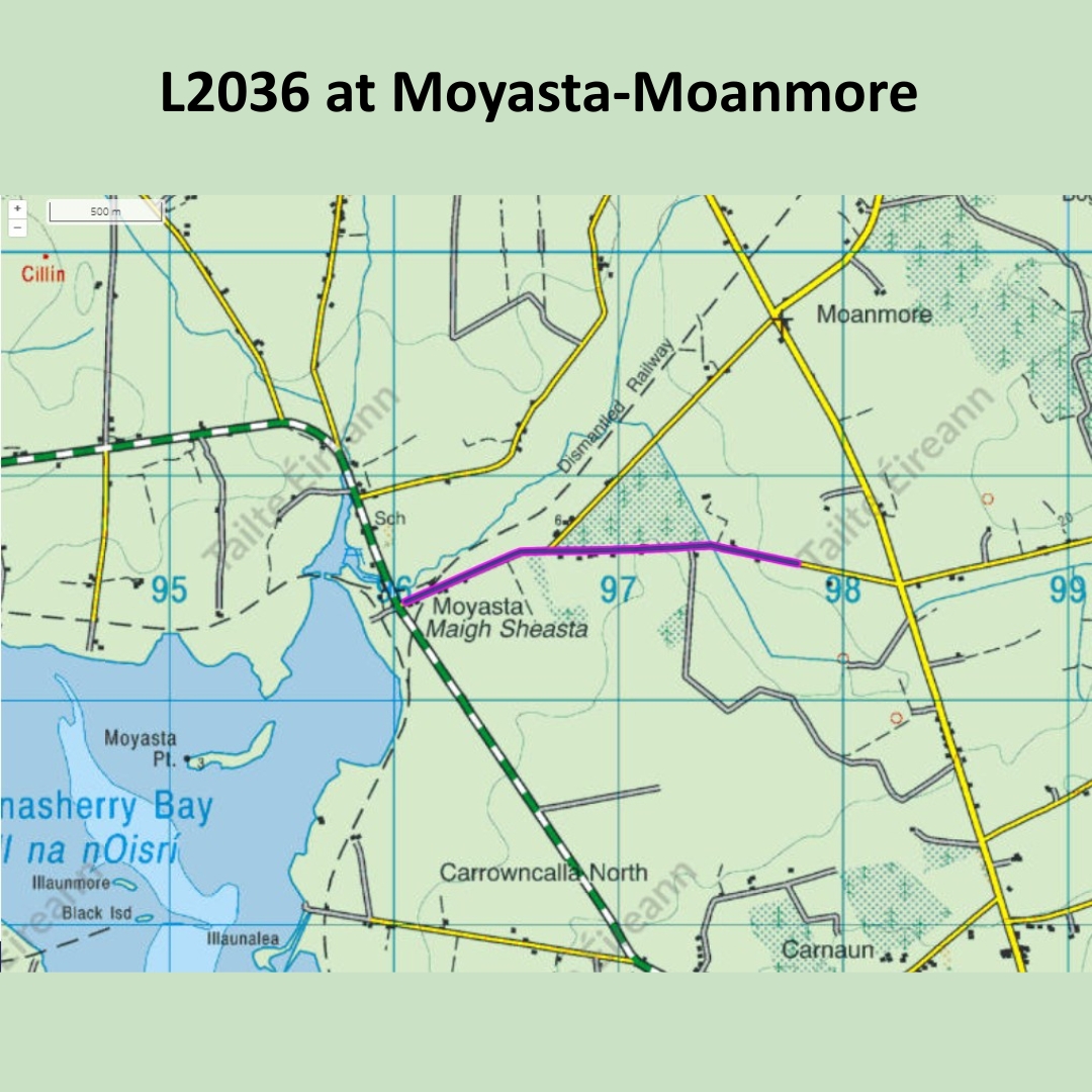 ClareCoCo's tweet photo. 🚧 Clare County Council are carrying out road resurfacing works from Monday April 13 to Friday April 17  from 8am to 6pm:
📍 L2042 at Dangananella-Caherfeenick
📍 L2036 at Moyasta-Moanmore
Local access only with diversions in place. Drivers are advised to approach with caution. https://t.co/kzeHdHdj0A
