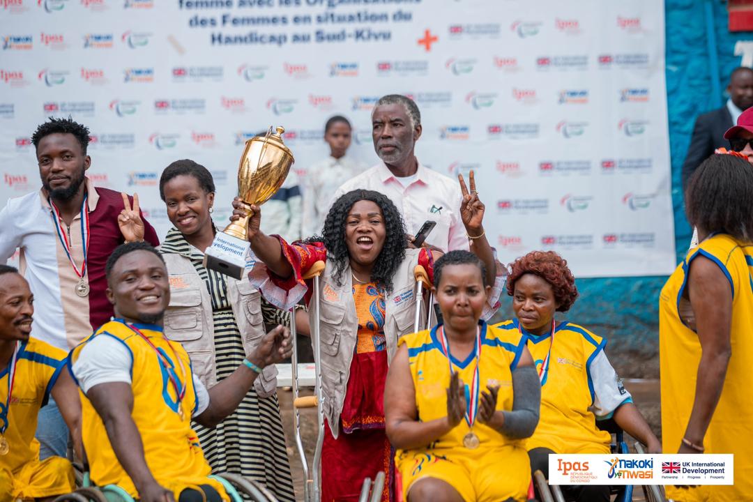 Patriciakapapa's tweet image. #SudKivu : Dans le cadre de la célébration de la journée internationale de la femme, @MakokiYaMwasi  promeut l'inclusion en DSSR, en organisant le match de basket Ball des personnes vivant avec Handicap, couplé à l'offre d'informations et services SSR.
#JIF2026
#Inclusion