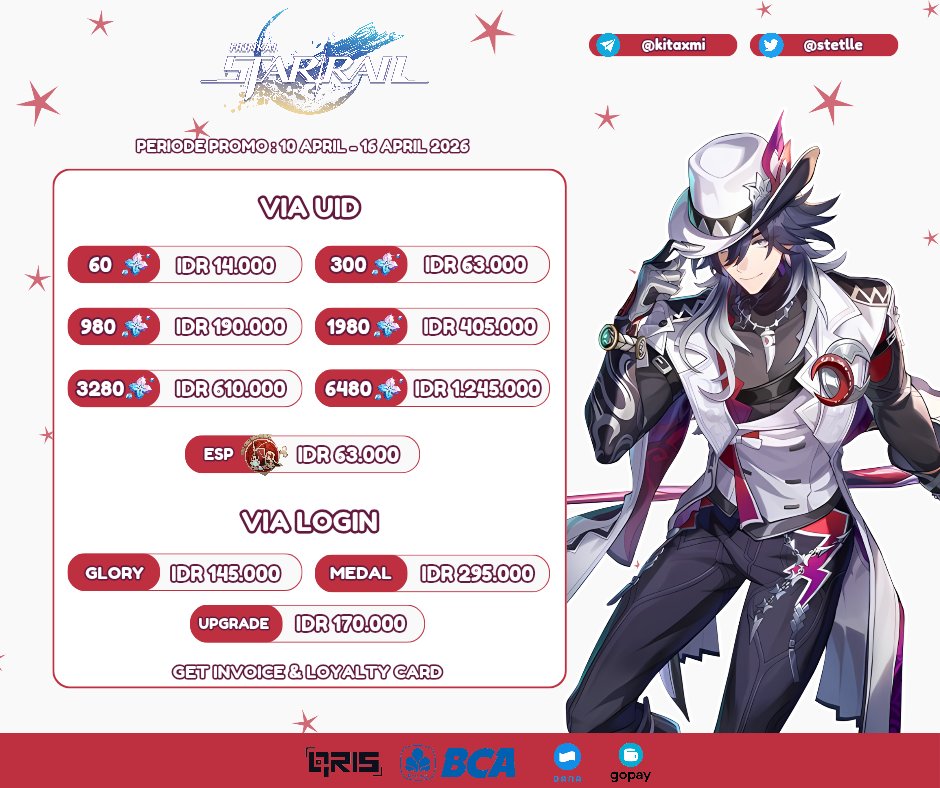 NAOナオ🍡 — joki & top up genshin, hsr, zzz, lads! tweet media