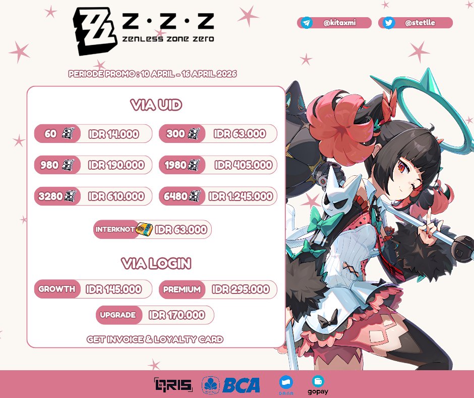 NAOナオ🍡 — joki & top up genshin, hsr, zzz, lads! tweet media