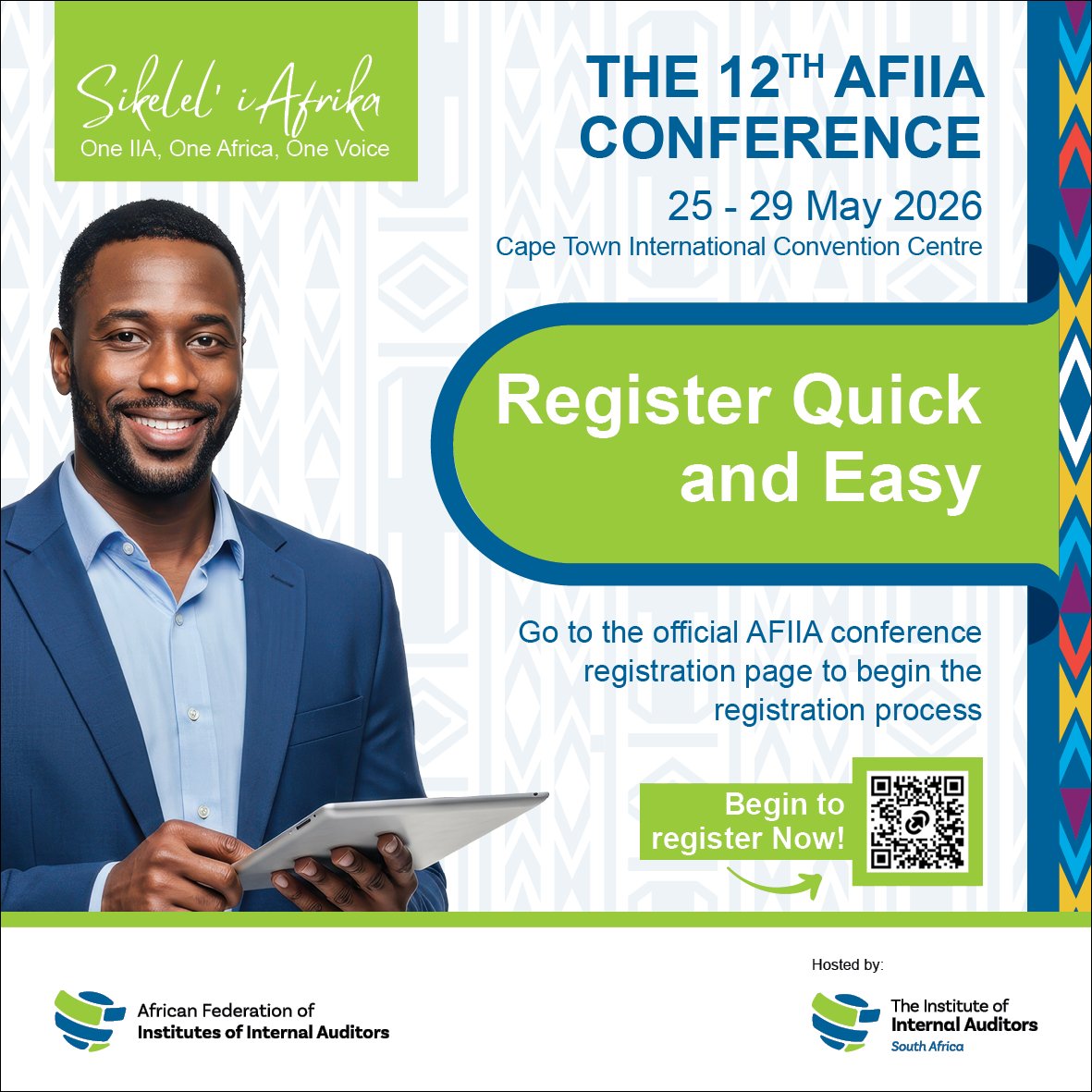 IIASOUTHAFRICA's tweet image. Registering for AFIIA 2026? We’ve made it simple.

Follow this step-by-step guide to complete your registration - from accessing the link to confirming your payment.

Everything you need to know is right here.

👉 Start your registration today: zurl.co/y3atL

#IIASA