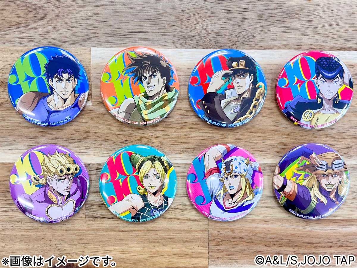 ジョジョの奇妙な冒険×マツキヨココカラ　MEMEME対象景品　缶ミラー マツココ⭐#ジョジョの奇妙な冒険／ 「缶ミラー（ランダム全8種）」の