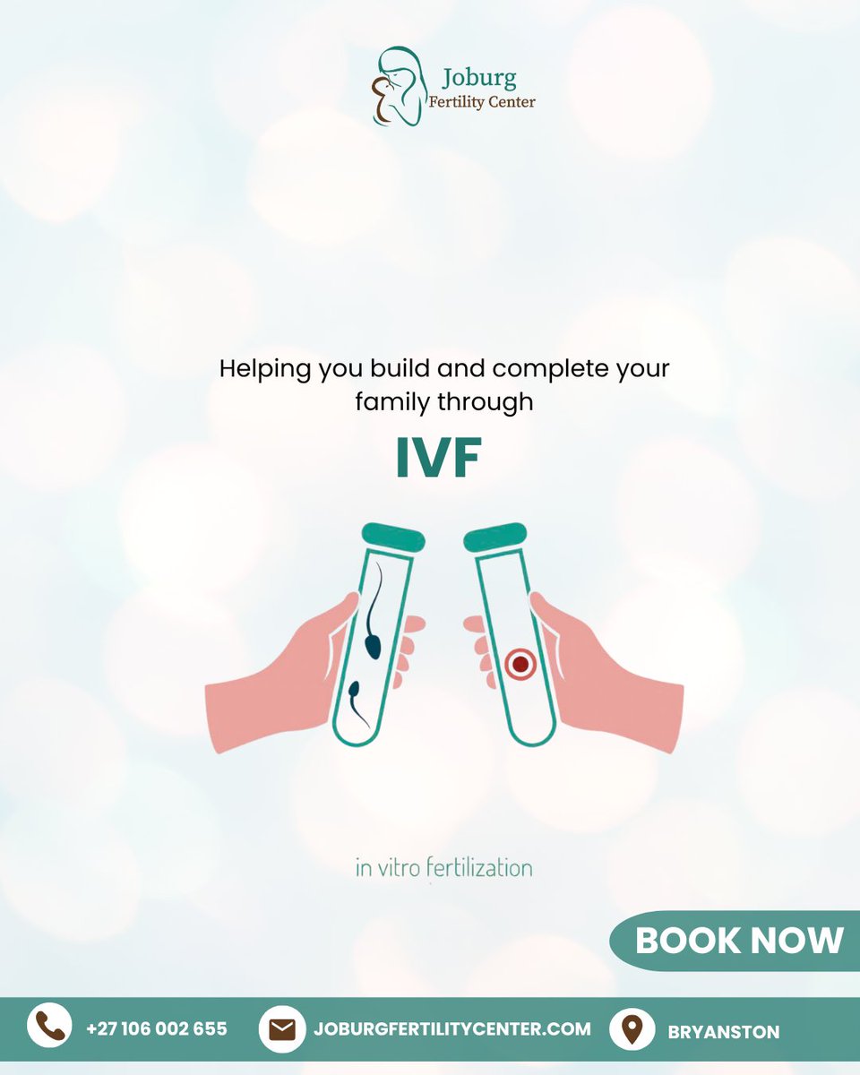 JabulaniMo44235's tweet image. Every journey to parenthood is unique, and we are here to support you with compassion, expertise, and advanced fertility care. Take the first step toward the family you have been dreaming of.

 Your hope. Your journey. Your miracle.✨ 
📅 Book your consultation today.

#IVF