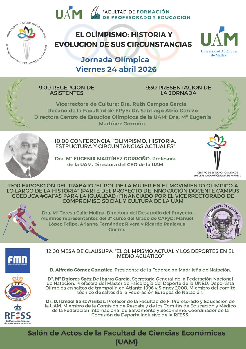 FACULTAD DE FORMACIÓN DEL PROFESORADO Y EDUCACIÓN tweet media