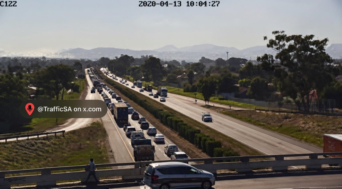 TrafficSA's tweet image. Cape Town - N1 Outbound (Update): #CRASH ===&amp;gt; Joostenberg